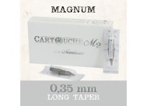 M2 Magnum (M1) tattoo cartridges - Ø 0.35 mm - Long Taper | Itc.