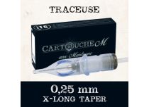 Tattoo cartridges M Tracer (RL) - Ø 0.25 mm - XLong Taper | Itc