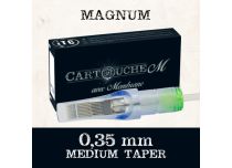 Tattoo cartridges M Magnum (M1) - Ø 0.35 mm - Medium Taper | Itc