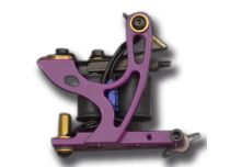 Tattoo Machine Coil Filler Frame Alu Epoxy Purple | Martini Hurr