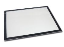 Extra-flat LED light shelf