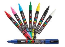 Marker tip 1,5mm fine à l'unité | Posca