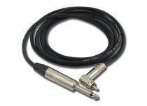 Clip Cord VMOTHS Jack 6.35 / RCA angled Length 2m Black