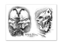 Flash tattoo JACK RIBEIRO with MILOSH, Fusion 2008, 9 A3