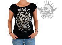 T-Shirt DEVIL design by L.Sokolowski model Woman | Pirat