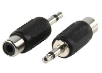 Female RCA to male 3.5mm jack adapter