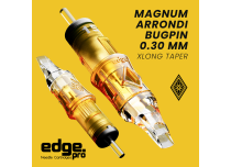 Magnum Round (RM) tattoo cartridge - Ø 0.30 mm - Bugpin | Edge Pro