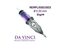 Tattoo Cartridge Filler Bugpin (RS) Ø 0.30 mm - Long Taper | Da Vinci V2