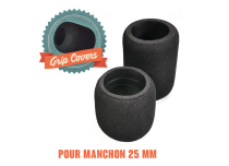 Box of Black Foam Sleeves Ø Ext. 45 mm for Grip 25 mm | Grip Cover