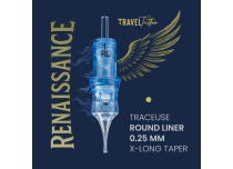 Cartouche Traceuse (RL) - Ø 0,25 mm - X-Long Taper Renaissance | TRAVEL TATTOO