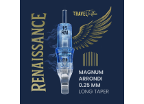 Cartouche Mag.Arrondi (RM) Bugpin - Ø 0,25 mm - LT Renaissance | TRAVEL TATTOO