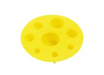 Tray Caps Round Yellow 8 cm | Itc