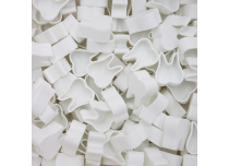 Natural biodegradable tooth caps white x100 pcs | CRAZY CUP
