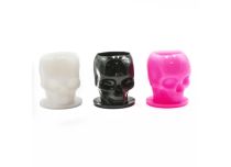 Set of Plastic Caps Ø Int. 16 mm and Ext. 18 mm - motif skull Coloré | Itc