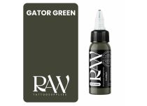 Encre de Tatouage RAW Platinum, stérile, coloris : Gator Green