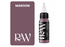 Encre de Tatouage RAW Platinum, stérile, coloris : Maroon