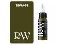 Encre de Tatouage RAW Platinum, stérile, coloris : Sewage