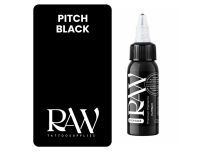 Encre de Tatouage RAW Platinum, stérile, coloris : Pitch Black