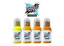 Tattoo Blend Set Limitless Shades of Yellow Collection | World Famous