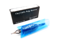 Box of blue protective sleeves for Ø25mm sleeves