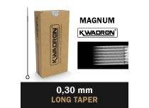 Magnum (M1) sterile needles 0.30 mm - Long Taper | Kwadron
