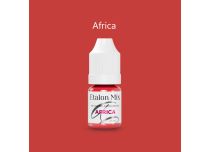 Etalon Mix Africa — pigment lèvres rouge corail co-développé avec Antonina Andrusenko