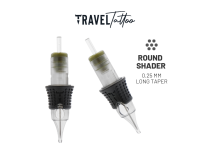 Tattoo Cartridge Filler (RS) - Ø 0.25 mm - Long Taper | Travel tattoo