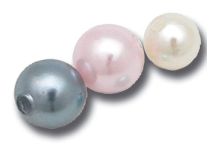 Set of 5 Imitation Pearl Acrylic Balls |Itc