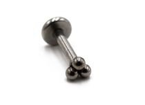 Labret Acier Triple bille | Itc