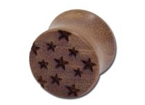 Plug Teak Double Shoulder Stars | Itc