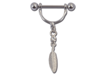 Steel Teton Jewel with Feather Design | Itc