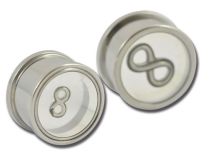 Infinity pattern screw-in steel tunnel