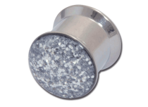Steel Screw Plug with Colorful Facet and Resin | Itc