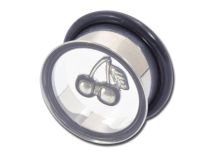 Shaped Steel Plug Cherry pattern | Itc