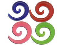 Spiral Expander Acrylic Colored | Itc