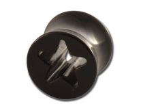 Tunnel Acrylic Star pattern Black | Itc