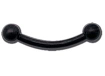 Black Titanium Barbell 3 mm | Itc