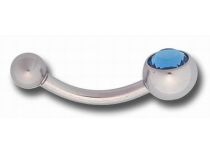 Banana Steel Crystal Faceted Colored 6 mm | Itc
