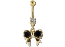 Banana Steel Gold Fantasy Crystal Bow pattern | Itc