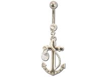 Anchor pattern steel banana White | Itc