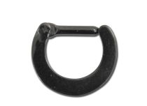 Ring Septum Steel Black Hinge | Itc