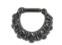 Ring Septum Steel Black Hinge Cranes | Itc