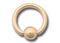 Ball Ring 4 mm Gold 750 milième | Itc