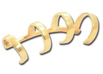 Fake Piercing Steel Gold Thin Multi Rings | Itc