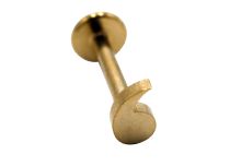 Labret Acier PVD Gold motif Goutte | Itc