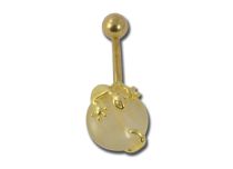 Banana Steel Gold Beaded Lizard | Itc
