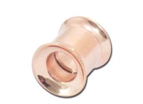 Tunnel Steel Gold Rose Double Shoulder unscrewable | Itc