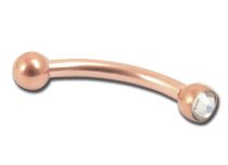 Banana Steel Pink with White Crystal | Itc