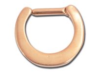 Pink Steel Septum Ring with Hinge | Itc