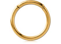 Hinge Ring Titanium PVD Gold Sterile | Itc